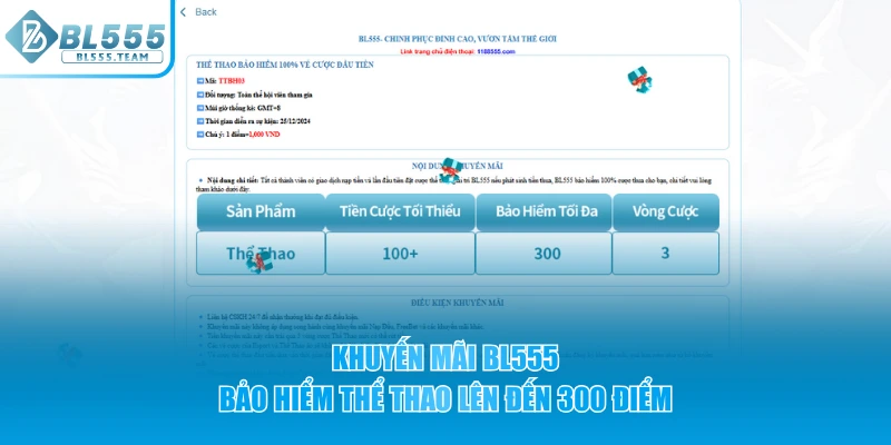 BL555 bảo hiểm thể thao